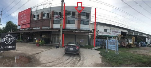 อาคารพาณิชย์ 62.5 ตร.วา เมืองอุดรธานี เมืองอุดรธานี อุดรธานี 12.3M