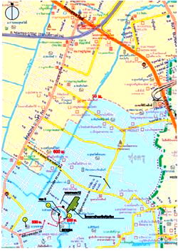 Townhouses for sale Pracha Uthit Road : TOWN HOUSE 18 Sq.w. Thung Khru Bangkok for 1.8M