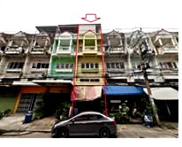 Shophouses for sale ม.เอเชียอาคเนย์ : SHOP HOUSE 20 Sq.w. Nong Khaem Bangkok for 3.3M