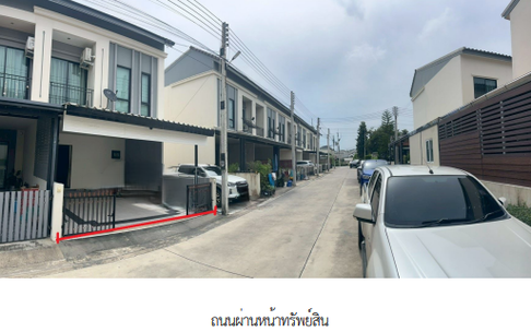ทาวน์เฮ้าส์ 21 ตร.วา บริส ทาวน์ ระยอง ปลวกแดง ระยอง 2.1M