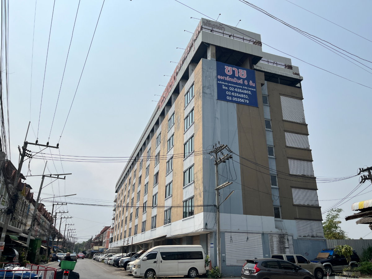 ขายที่ดินพร้อมอาคารอพาร์ทเม้นท์ 6 ชั้น จำนวน 299 ห้อง อ.สามพราน จ.นครปฐม