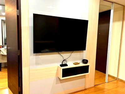 Condos for sale : For sale The Address Asoke, beautiful room with bathtub, high floor, city view, decorated, ready to move in. | Code DS1628 Line: @Dstay