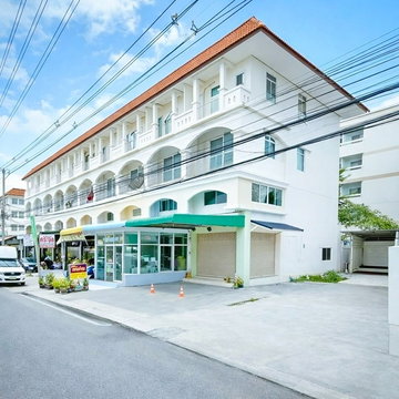 นิคมอมตะนคร 500 ม. ปั้มบางจาก อาคารพาณิชย์ 4 ชั้น 3 นอน 1 น้ำ 352 ตร.ม.ทำเลศักยภาพเฟส 4 เหมาะสำนักงาน ร้านค้า หรือธุรกิจบริการ