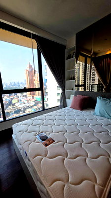 Condos for sale : For sale The Lumpini 24, beautiful room, very good price, high floor, city view, convenient travel. | Code: DS1541 Line: @Dstay