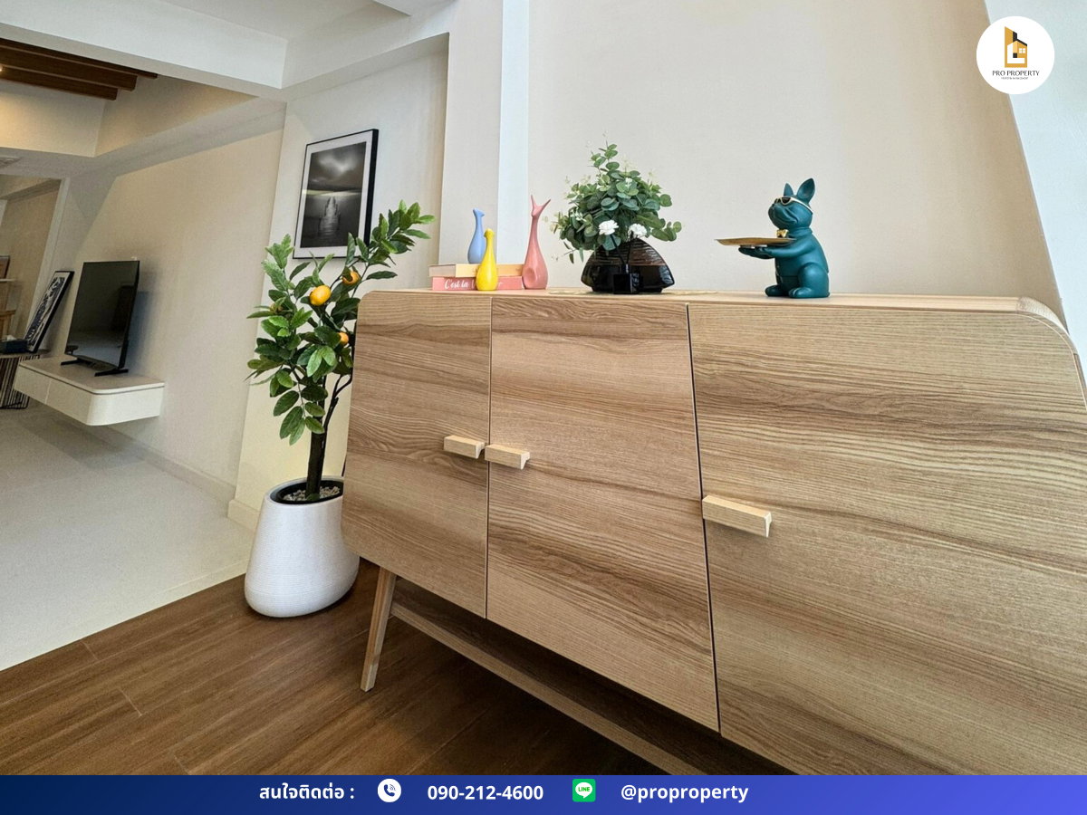 รูป ขายทาวน์เฮ้าส์ รีโนเวทใหม่ สุขุมวิท 71 | มินิมอล อบอุ่น น่าอยู่ - รูปที่ 10/18