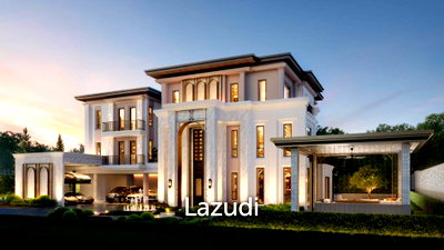 Houses for sale Suwannaphum International Airport : 5 Bedrooms Ultra Luxury Detached Home in Bang Kaeo for Sale