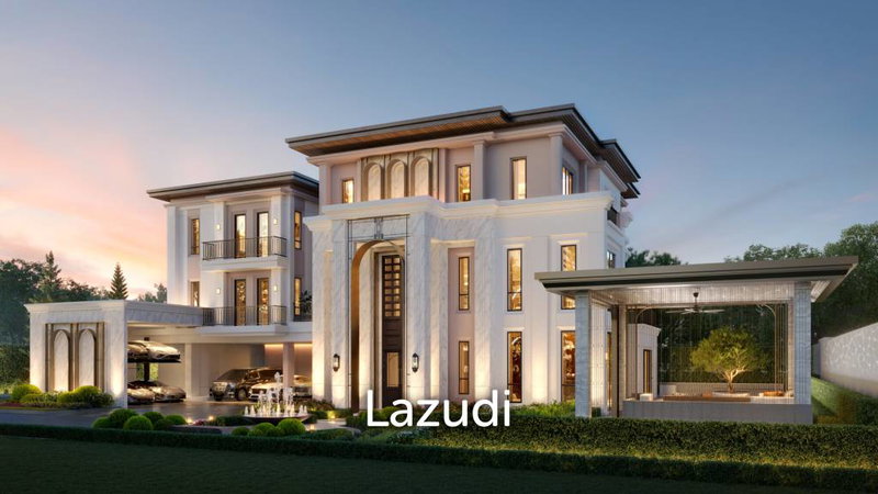 ขายบ้านเดี่ยว : 5 Bedrooms Ultra Luxury Detached Home in Bang Kaeo for Sale
