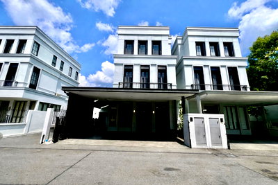 บ้านแฝด ถนนรัชดา-รามอินทรา : ขายด่วน บ้านแฝดหรู 3 ชั้น Eton Residence เกษตร–นวมินทร์ – รามอินทรา | บ้านใหม่ไม่เคยเข้าอยู่ | ตกแต่งบิวอินกว่า 3 ล้านบาท