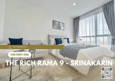 ให้เช่า ✨ The Rich Rama 9 - Srinakarin ✨ เฟอร์นิเจอร์ และ เครื่องใช้ไฟฟ้าครบ ใกล้ Airport Link