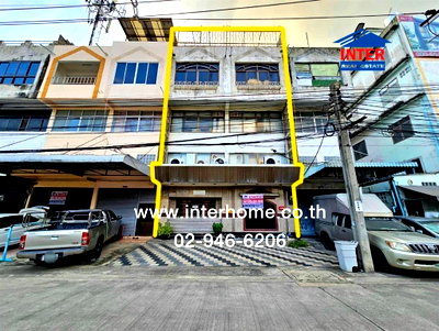 อาคารพาณิชย์ เขตดอนเมือง : ขายอาคารพาณิชย์ 3.5 ชั้น 2 คูหา ถนนช่างอากาศอุทิศ ใกล้สนามบินดอนเมือง