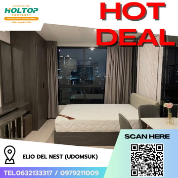 #R9534 🎉 070369 Condo for rent: ELIO DEL NEST (Udomsuk) (Previous code R7042)