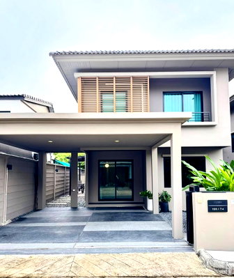 เช่าบ้านเดี่ยว มาร์เก็ต วิลเลจ สุวรรณภูมิ : เช่าบ้าน Como Botanica Bangna/โคโม่ โบทานิก้า บางนา (HR6902012) ID Line : @baan88