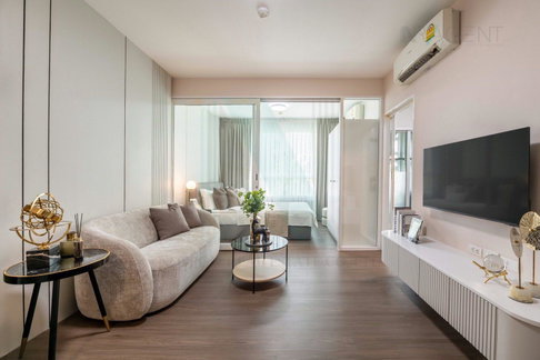 For Rent Condo I-BIZA RCA Building A, Floor 4,1 bed room, Room size 30.00 sqm