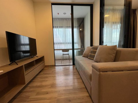 ให้เช่าคอนโด นิช โมโน เจริญนคร อาคาร 1 ชั้น 27 1 ห้องนอน ขนาด 35.00 ตรม ใกล้ Big C ดาวคะนอง