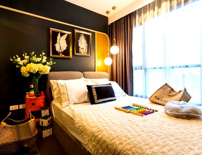 Condos for sale : Sell The Base Park West Sukhumvit 77 condo, popular On Nut area, near shopping malls and BTS Skytrain. Code DS1933. Line: @Dstay