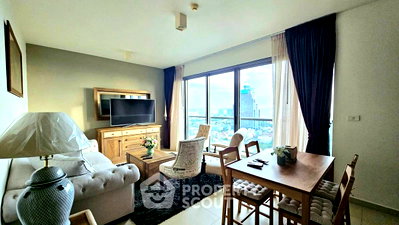 คอนโดให้เช่า : คอนโด 2 ห้องนอน ชั้นสูง Unixx South Pattaya ใกล้พัทยาใต้ (ID 2468874)