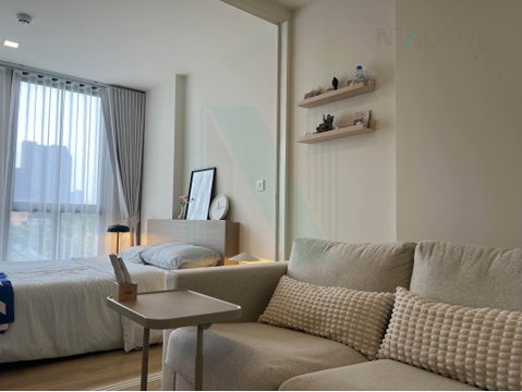 For Rent Condo CHAMBERS ON NUT STATION Building C, Floor 5,1 bed room, Room size 27 sqm