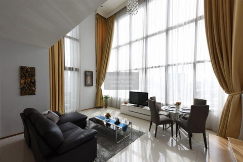 รูปภาพ 🔥🔥🔥 For Rent Condo , The Emporio Place , Duplex , high floor , newly renovated , BTS-Phrom Phong , Khlong Toei , Khlong Toei , Bangkok , CX-131591 ✅ Live chat with us ADD LINE @connexproperty ✅ 🔥🔥🔥