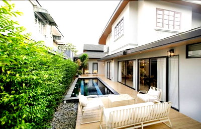 บ้านเดี่ยว ม.พายัพวิทยาเขตแก้วนวรัฐ :  ขาย Zen House พลูวิลล่าพร้อมเรือนรับรอง  4 นอน 6 น้ำ , พื้นที่ 540 ตรม. SALE 19.49 ลบ.เท่านั้น