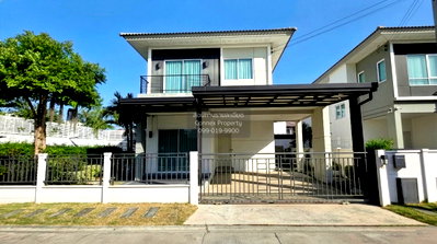 บ้านเดี่ยว สนามบินสุวรรณภูมิ : ขายบ้าน  เซนโทร พระราม 9 - มอเตอร์เวย์ หน้ากว้าง คลองสองต้นนุ่น เขต ลาดกระบัง กรุงเทพ CX-148159 ✅ ทักไลน์ @connexproperty ตอบทันที ทีมงานมืออาชีพ ✅