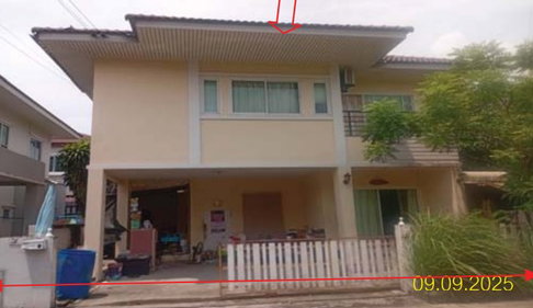 บ้านเดี่ยว 104 ตร.วา หมู่บ้านพานาปาร์ค อำเภอพานทอง จังหวัดชลบุรี 2.9M