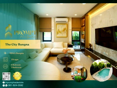 Houses for sale Samut Prakarn : ST13869 - The City Bangna (New Project)