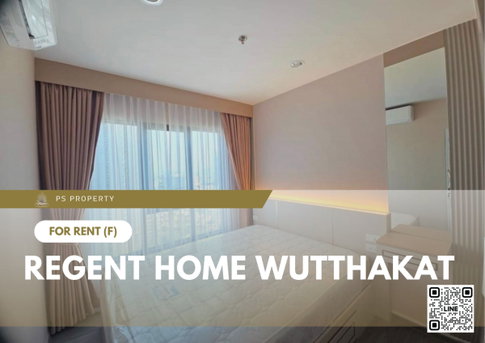 For Rent ✨ Regent Home Wutthakat ✨ Fully furnished and equipped with appliances, near BTS Wutthakat.