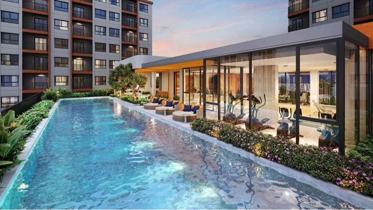 รูป ห้องสวยให้เช่า The Base Height Khon Kaen ทำเลทอง ใกล้ มข. - รูปที่ 12/14