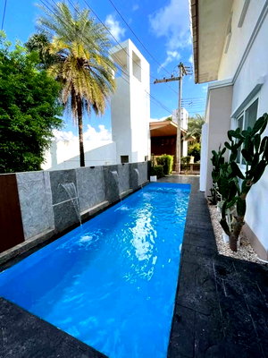 Houses for rent San Sai Chiang Mai : PoolVillaForRent in The Grand Park project,  Usable area: 140 sq.m.