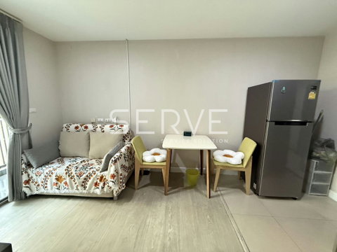 1 Bed Large Room City View Fully furnished Good Location Close To MRT Sutthisan 550 m. @ Metro Luxe Ratchada