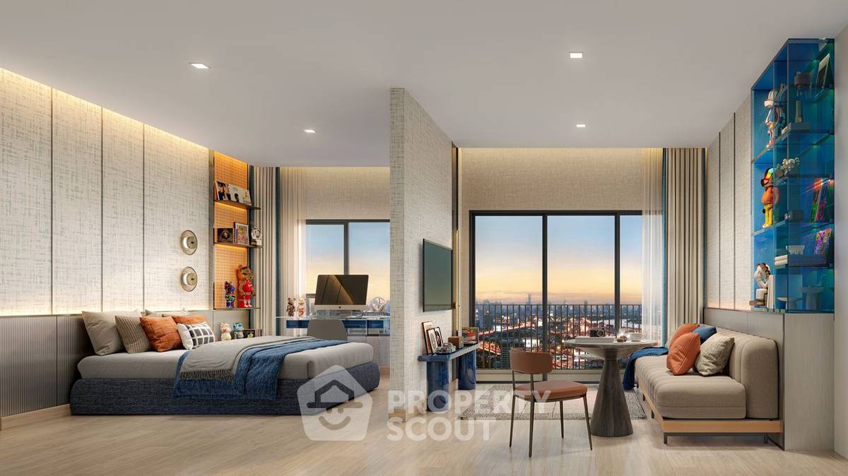 รูป 1 ห้องนอน ขนาด 40 ตร.ม. ชั้น 32 ที่ Xelf By Sansiri ใกล้ BTS ทองหล่อ (ID 2304052) - รูปที่ 9/16