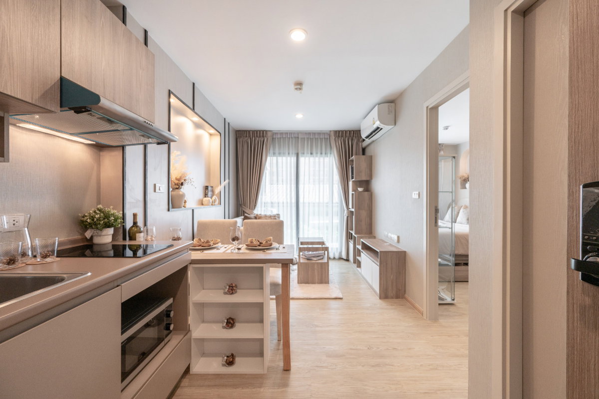 รูป ดิ เอ็กเซล ไฮด์อะเวย์ สุขุมวิท 50 ห้องสวย เฟอร์ครบ ใกล้รถไฟฟ้า ติดทางด่วน ตรงข้ามห้าง_Do808 - รูปที่ 14/26