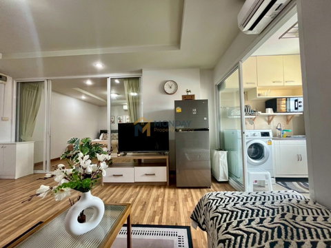 🔥 ห้องว่าง พร้อมเข้าอยู่! มีเครื่องซักผ้า แฮปปี้ คอนโด รัชดา 18 รีบจองก่อนหลุด 🔥MD-26028493