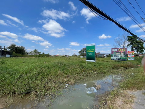 ขายที่ดิน 6 ไร่ 1 งาน ในเมืองโคราช ติดถนนมิตรภาพ ฝั่งมุ่งหน้าไปทางขอนแก่น ตรงข้ามศูนย์ฮอนด้า จอหอ ที่ดินถมแล้วบางส่วน