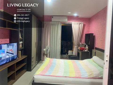 SR21CK Condo For Rent Asakan Place Srinakarindra 29 Sq.M. Floor 32 line id : @livinglegacy