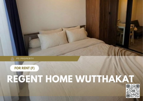 For Rent ✨ Regent Home Wutthakat ✨ Fully furnished and equipped with appliances, near BTS Wutthakat.
