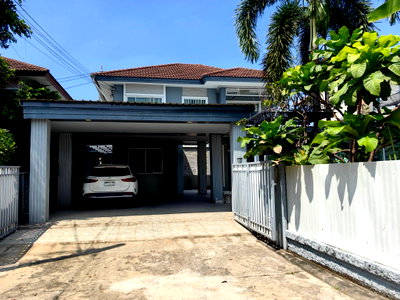 ขายบ้านเดี่ยว : ขายบ้านเดี่ยว เดอะแพลนท์ วงแหวน-รามอินทรา เนื้อที่ 80.1 ตรว. หลังริม ทำเลดี การเดินทางสะดวก ใกล้ทางด่วน ใกล้แฟชั่น ใกล้แจ๊สคู้บอน