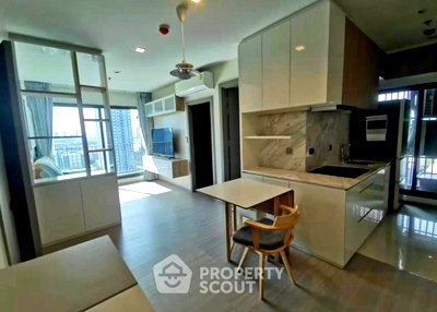 Condos for rent : 18th-Floor 2-BR For Rent At Life Asoke - Rama 9 Near MRT Phra Ram 9 (ID 752531)