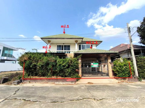 บ้านเดี่ยว 53.4 ตร.วา สินสิริ บางบัวทอง นนทบุรี 2.7M