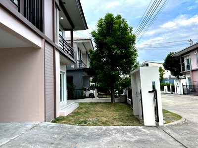 ขายบ้านเดี่ยว : 🔥 บ้านเดี่ยว 4 ห้องนอน ราคาเพียง 4.XX ล้าน  📍 โครงการ Q District สุขสวัสดิ์ – วงแหวนพระราม 3
