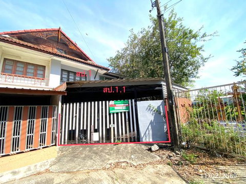 ทาวน์เฮ้าส์ 29.9 ตร.วา บ้านพฤกษา 7 ลำลูกกา ปทุมธานี 1.2M