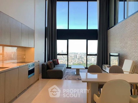 คอนโด 2 ห้องนอน ชั้นสูง The Lofts Silom ใกล้ BTS สะพานซากุระ 400 ม. 📍 (ID 1519703)