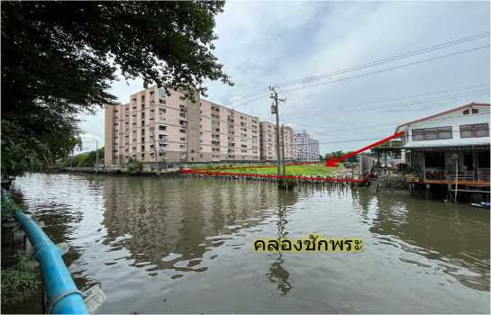 รูป ขาย ที่ดินทำเลดี ตลิ่งชัน ถนนแก้วเงินทอง ติดคลองชักพระ 5 ไร่ 1 งาน 32 ตรว - รูปที่ 9/10