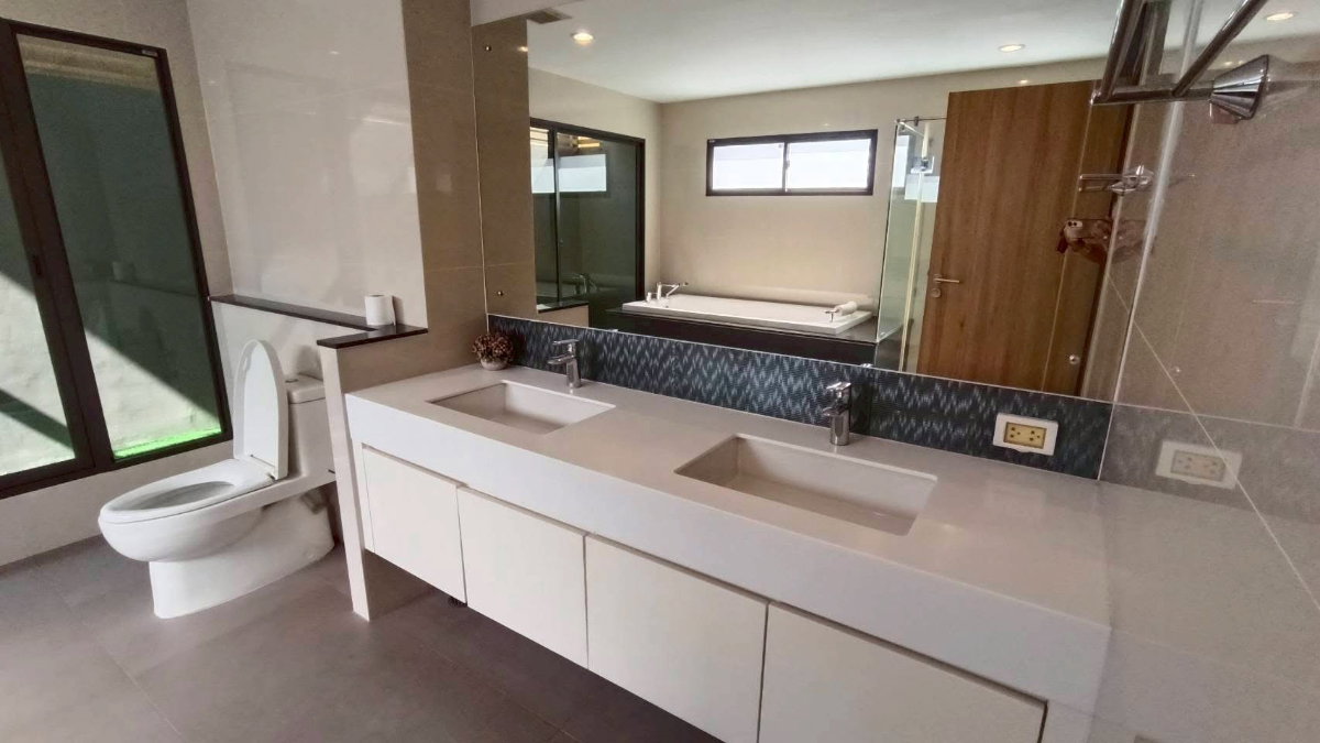 รูป 🏡 ขายและปล่อยให้เช่าบ้านเดี่ยว 3 ชั้น โครงการภัสสร สรงประภา ดอนเมือง (Private Zone) 6 ห้องนอน 7 ห้องน้ำ - รูปที่ 9/15