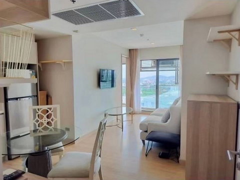 Call : 098-632-2894 Infinity One Condo @Central Chonburi, 55 sq.m 2 Beds 2 Baths 21 floor Sea View, Fully furnished