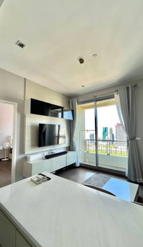 Q Asoke. 1bed 45sq.m. Line id: @pfagent