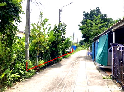 Land for sale Bang Kruai - Sai Noi Road : LAND 95 Sq.w. Muang Nonthaburi Nonthaburi for 3.3M