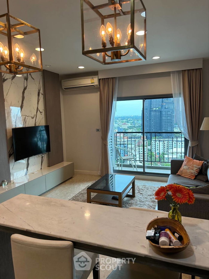 รูป คอนโด 1 ห้องนอน 55 ตร.ม. ชั้น 21 โครงการ The Crest Sukhumvit 34 ใกล้ BTS ทองหล่อ 200 ม. (ID 1962635) - รูปที่ 2/8