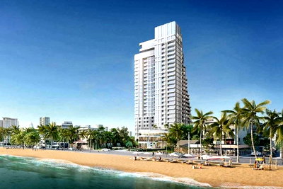 ขายคอนโด : PTY คอนโดหรู โดยแสนสิริติดหาดพัทยากลาง 2ห้องนอน 2ห้องน้ำ วิวทะเล