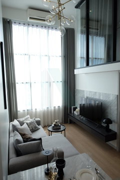 🔺 ให้เช่าคอนโด ไนท์บริดจ์ ไพร์ม สาทร อาคาร 1 ชั้น 24 Duplex 2 ห้องนอน ขนาด 58.00 ตรม ใกล้ Empire Tower